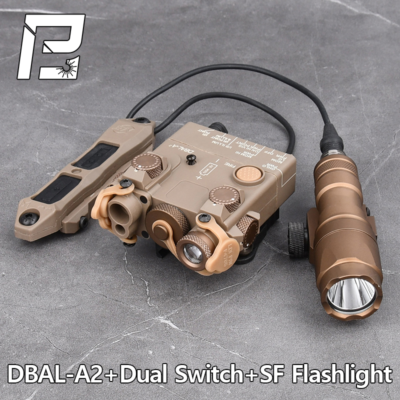 DBAL-A2 DBAL Battery Box Surefir M300 M600 Light Dual Control Switch