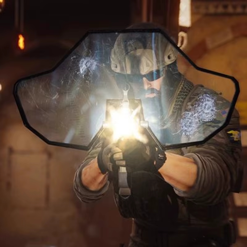 Tactical Hunting Rainbow 6 six props Black beard gun shield cosplay game perimeter zw quick removal of high strength guard board