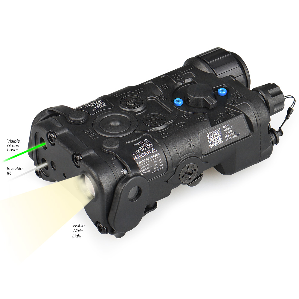 Tactical Accessories NGAL Airsoft Aiming Laser IR Laser Flashlight Green Laser /IR Laser /Flashlight For Hunting HS15-0149