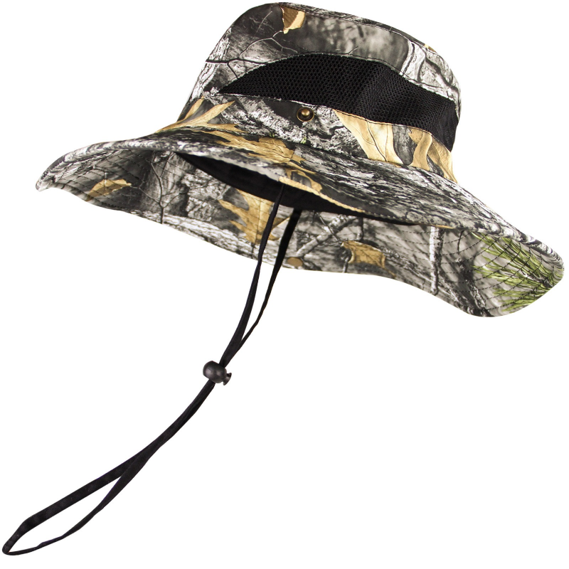 Extra Wide Sports Camouflage Fisherman's Hat Fishing Shade Bird Watching Tactical Gesr Hunting Accessories Hiking Camping