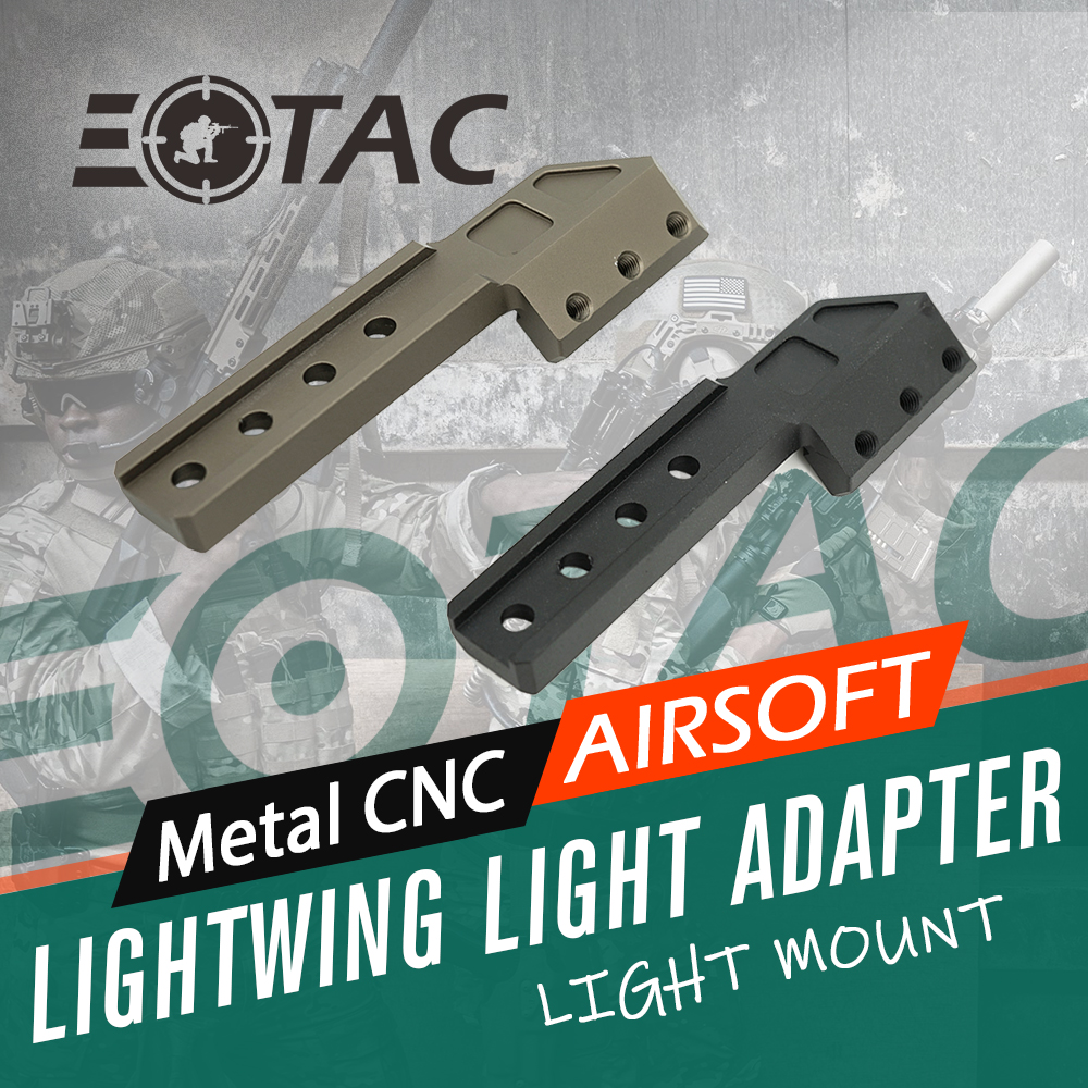 Flashlight Mount New Lightwing Adapter For SF M300 MD Flashlight Made CNC Aluminium600 Scout WeponLight