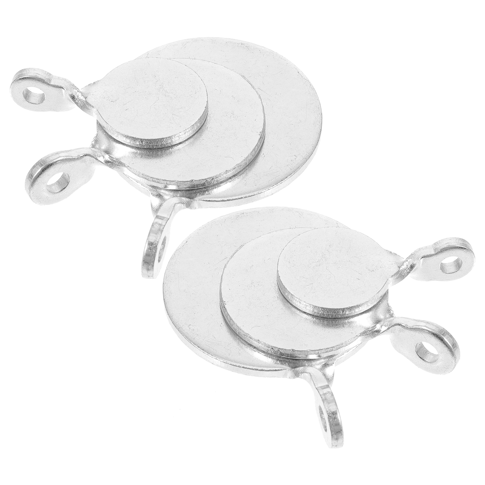 6 Pcs Stainless Steel Target Hanging Clay Manganese Training Small Archery Exercise Hooting Practice Tool