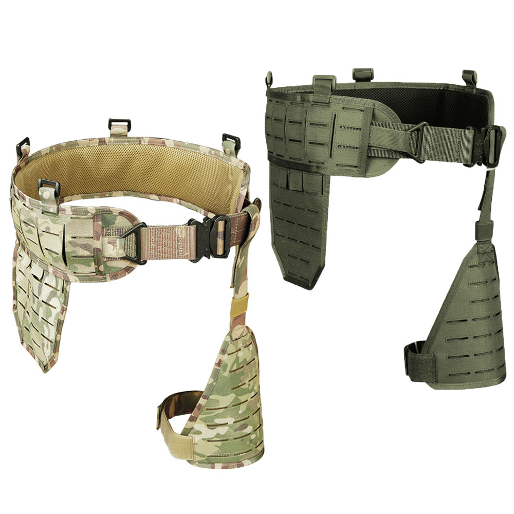 Tactical Molle Waist Girdle Set Militar Airsoft CS Combat Belt With Drop Leg Band Strap Hunting Pistol Holster Equipment