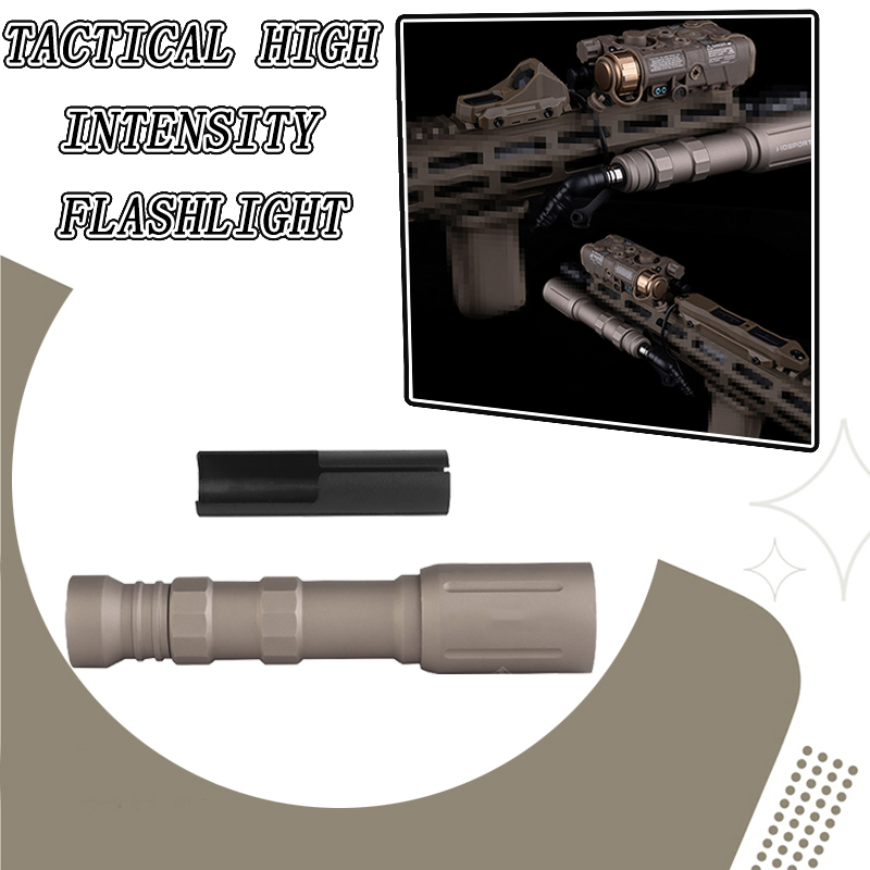 FANDAO Best AR-15 Flashlights Tactical PLHv2 18350 18650 white LED Airsoft rifle hunting high power weapon Scout flashlight