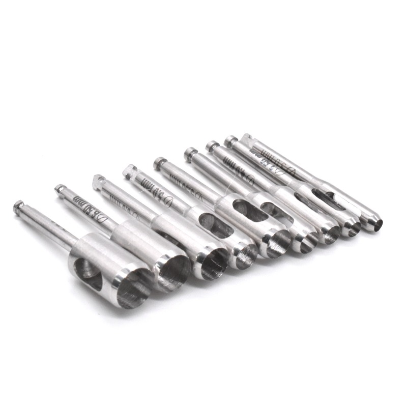 Dental Alveolar Bone Opening Cutter Surgical Tools Dental Implant Positioning Gingival Drill Ring Tissue Punch Extraction Tool
