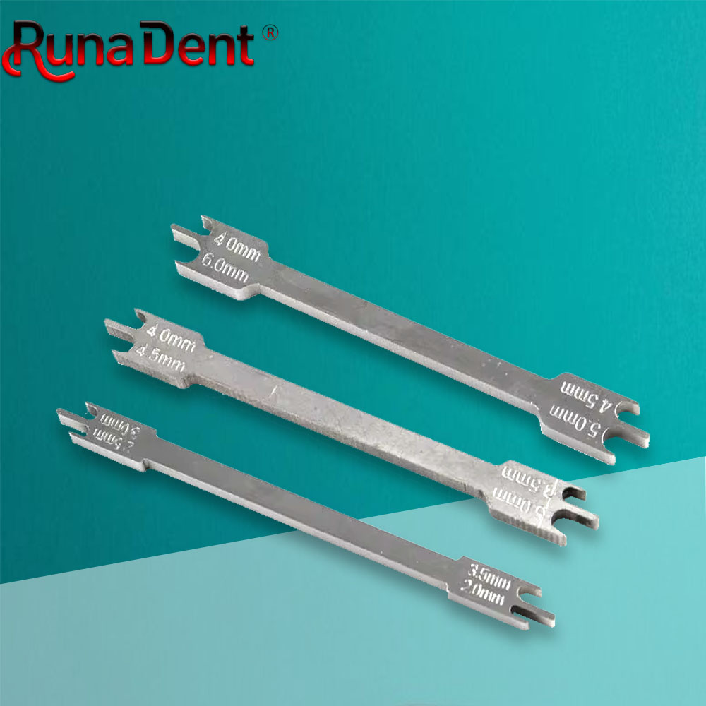Dental Bracket Locator & Placement Gauge - Precision Orthodontic Instrument for Accurate Bracket Positioning