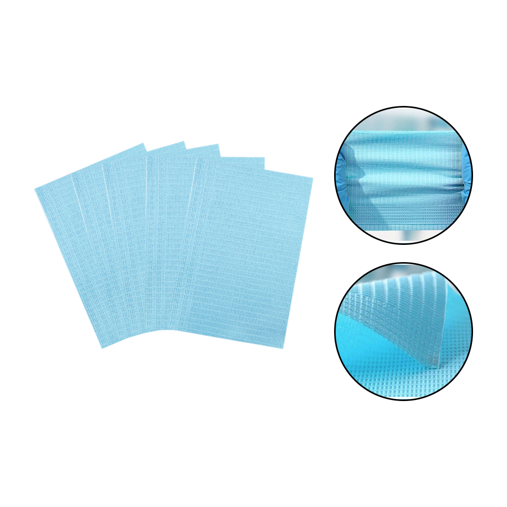 125PCS Disposable Tattoo Clean Pad Tattoo Bibs Table Covers Clean Patient Dental Napkins Tattoo Accessories