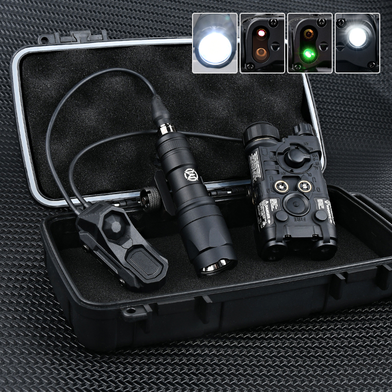WADSN NGAL L3 Red Green IR Laser M300A Flashlight AXON Dual Control Dual Plug Switch Tactical Hunting Airsoft Gear Accessories