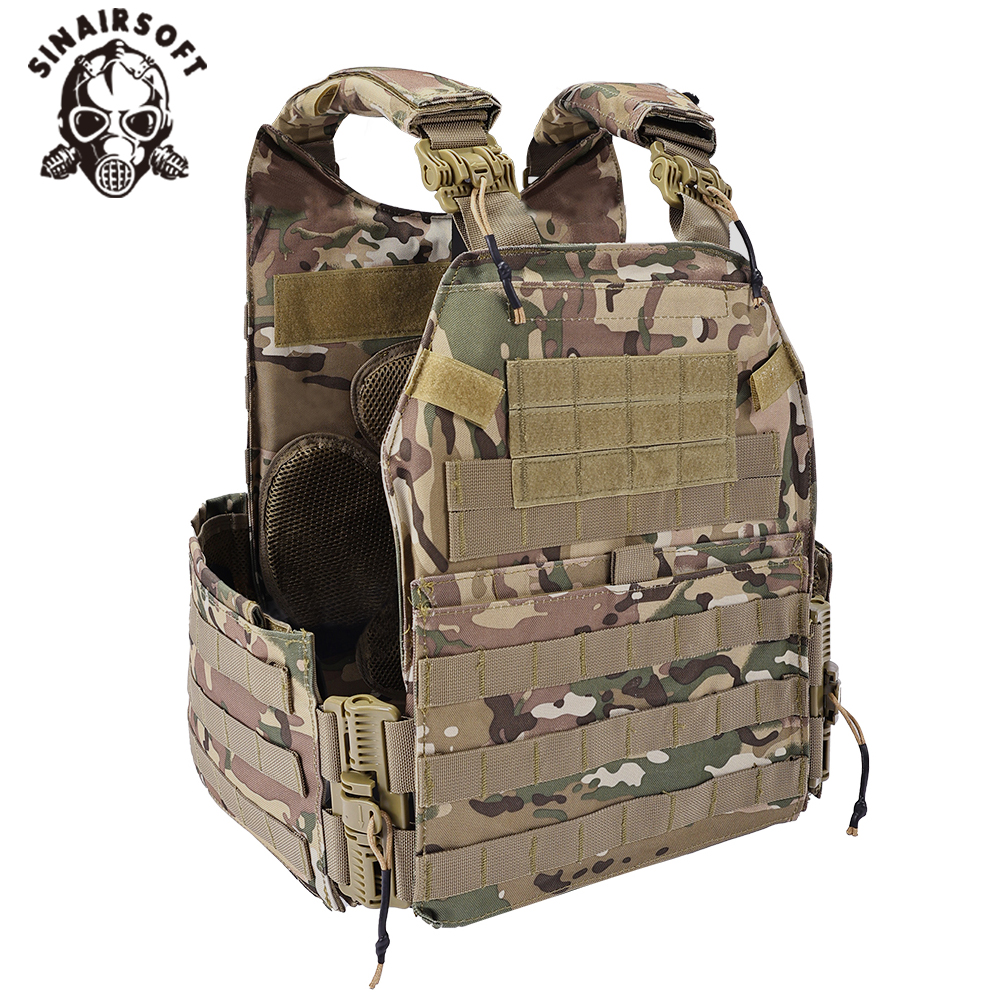 Quick Release Tactical Vest Multifunctional 900D Male Molle Outdoor Trekking Hunting Shooting Hiking Camp War Gear Modular Vest