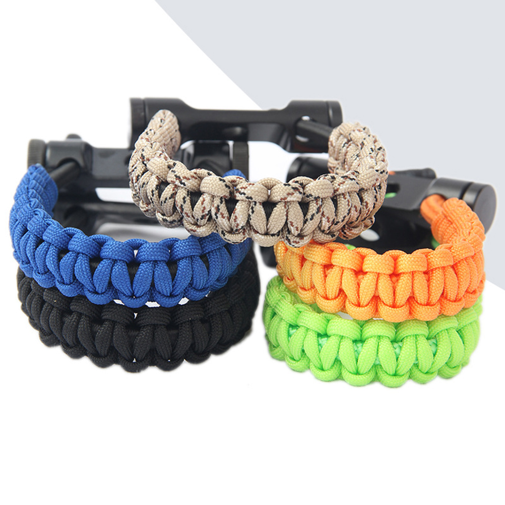 Wrist Rope Strap Bands Archery Equipment Accessories Bow Arrow Black Wristbands