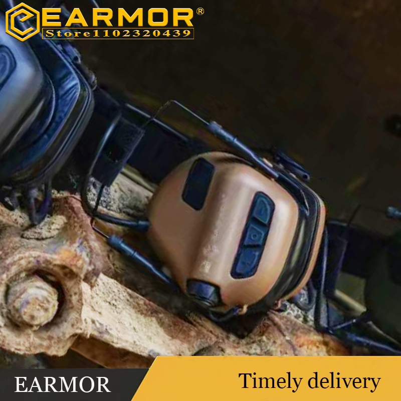 EARMOR electronic earplugs M31 MOD4 tactical noise reduction earmuffs airsoft shooting earplugs electronic hearing protector