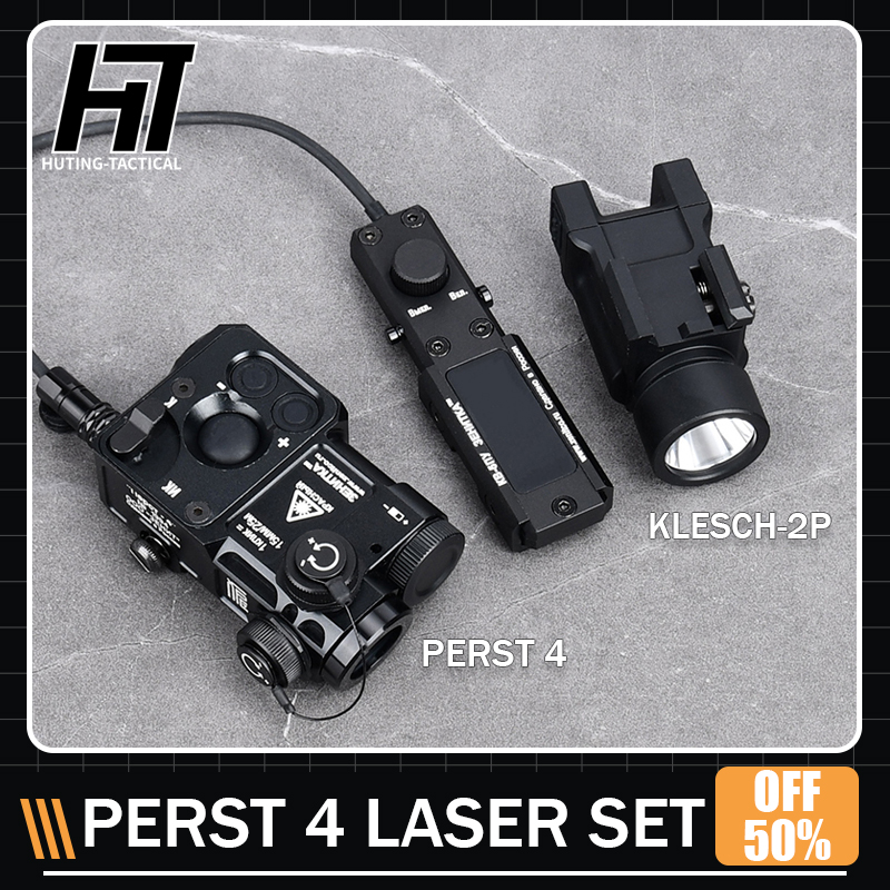 WADSN Zenitco Perst 4 P4 Green Red IR Laser Klesch 1S 2U Hight Power Flashlight Metal Hunting Light AK47 AK74 ar15 Accessories