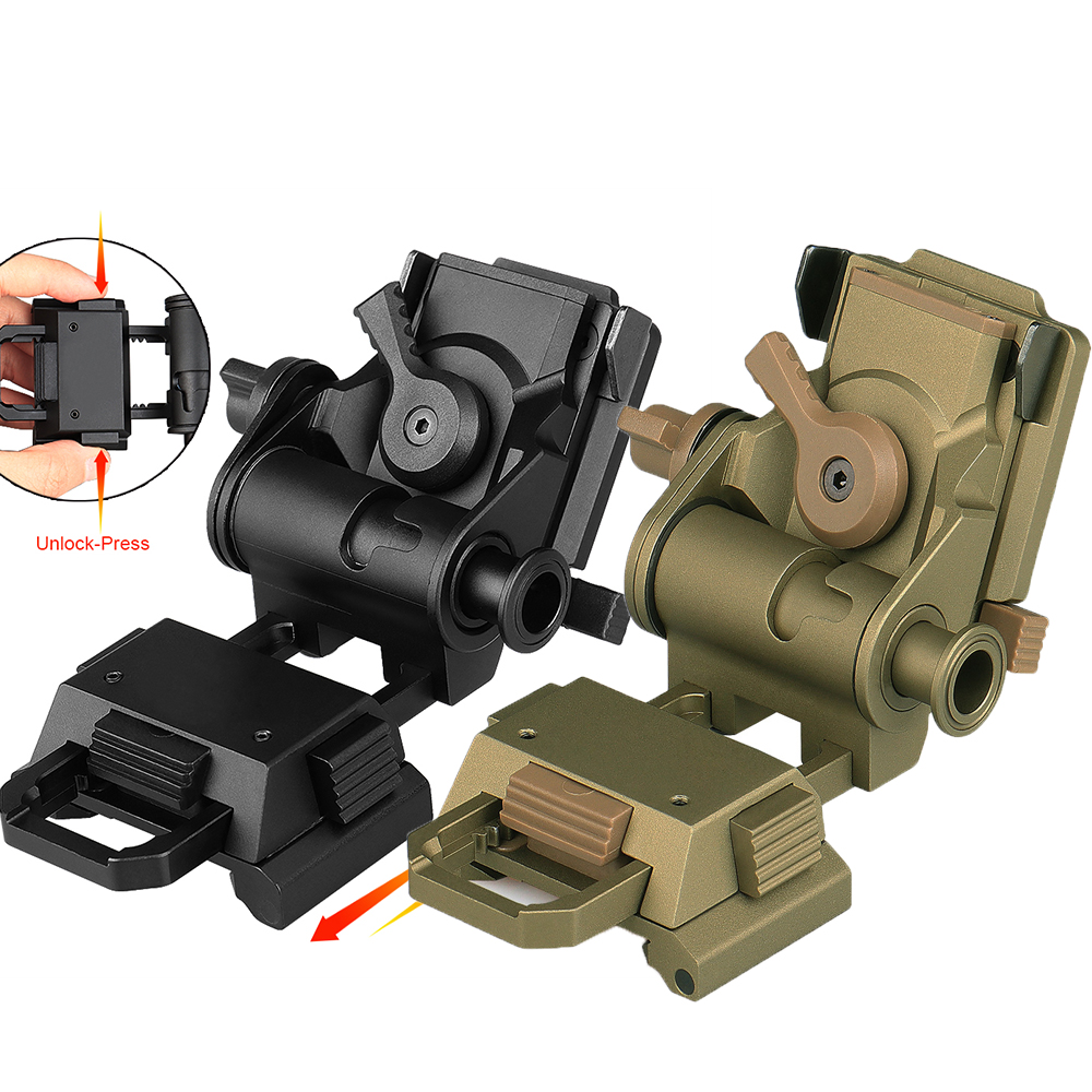 Metal L4 G24 Night Vision Mount Helmet Fast Mount Adapter And Standard PVS14 Dovetail J Arm Adapter For Hunting HS24-0049