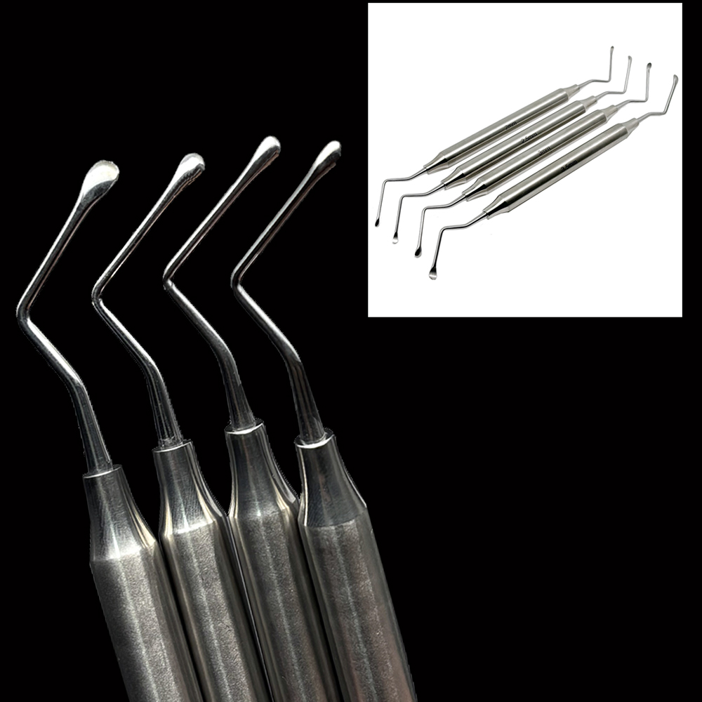 Dental Gracey Curette Periodontal Bone Curettes Perio Dental High quality stainless steel Dental Tooth Cleaning Scaler Dental