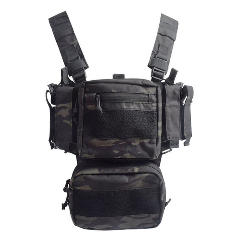 SOETAC Hunting Tactical Vest Molle System Chest Rig Magazine Pouch Airsoft Vests Men CS Wargame Waist Pack Gear