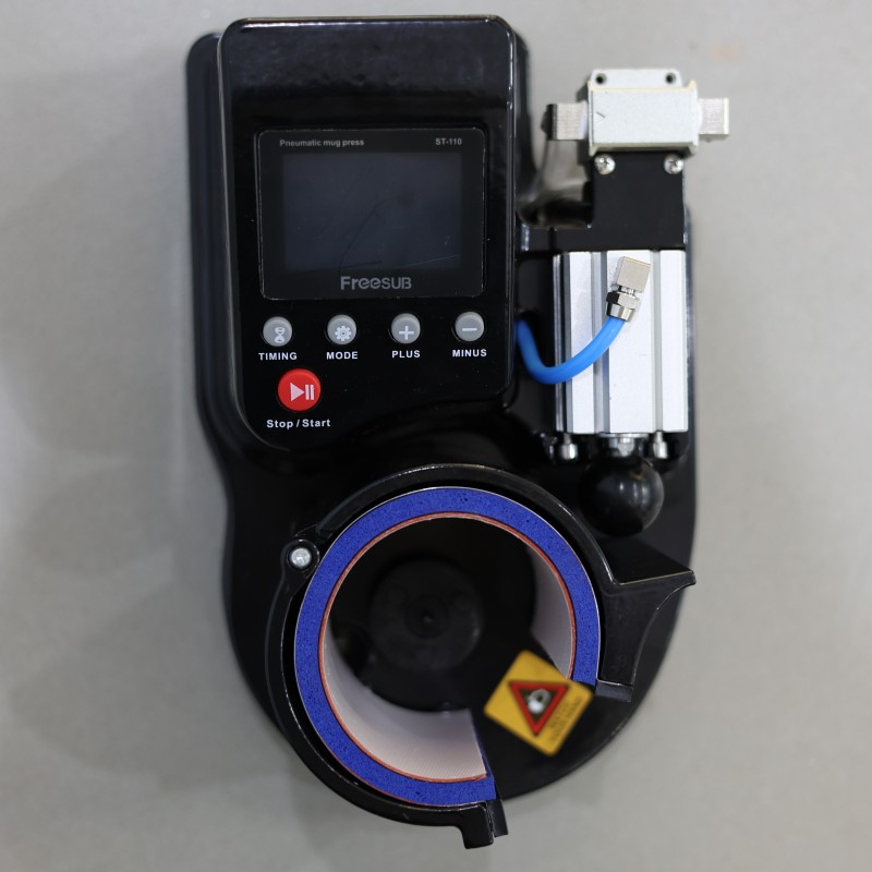 FREESUB Automatic Pneumatic Mug Press machine for sale ST-110