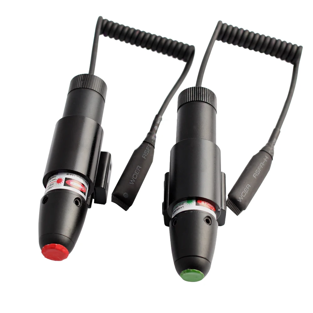 Red Green Dot Laser Sight With 11mm/20mm Rail Mount Apply to Airsoft