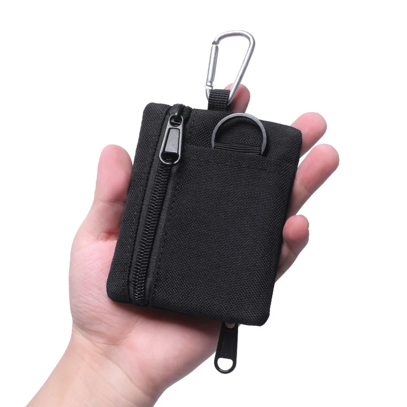 Tactical Wallet EDC Pouch Zipper Pack Multifunctional Bag Key Card Case Outdoor Sports Coin Purse Hunting Bag