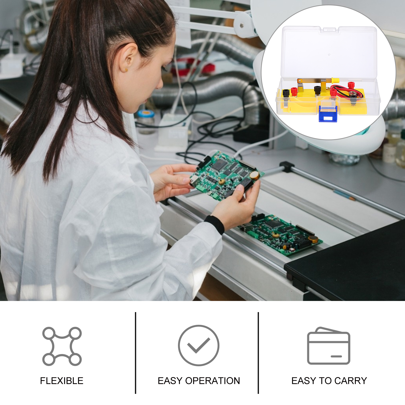 Simple Circuit Experiment Box Student Kits Copper Educational Series and Parallel