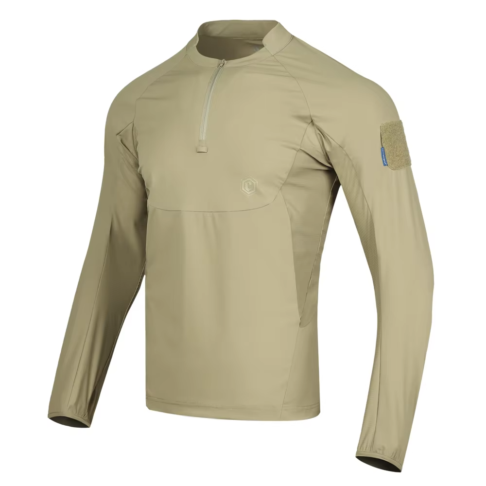 Emersongear Blue Label Hunter Sun-protection T-shirt Long Sleeve Polo Shirt Daily Tops Tshirt Fitness Ergonomic Elastic UPF100+