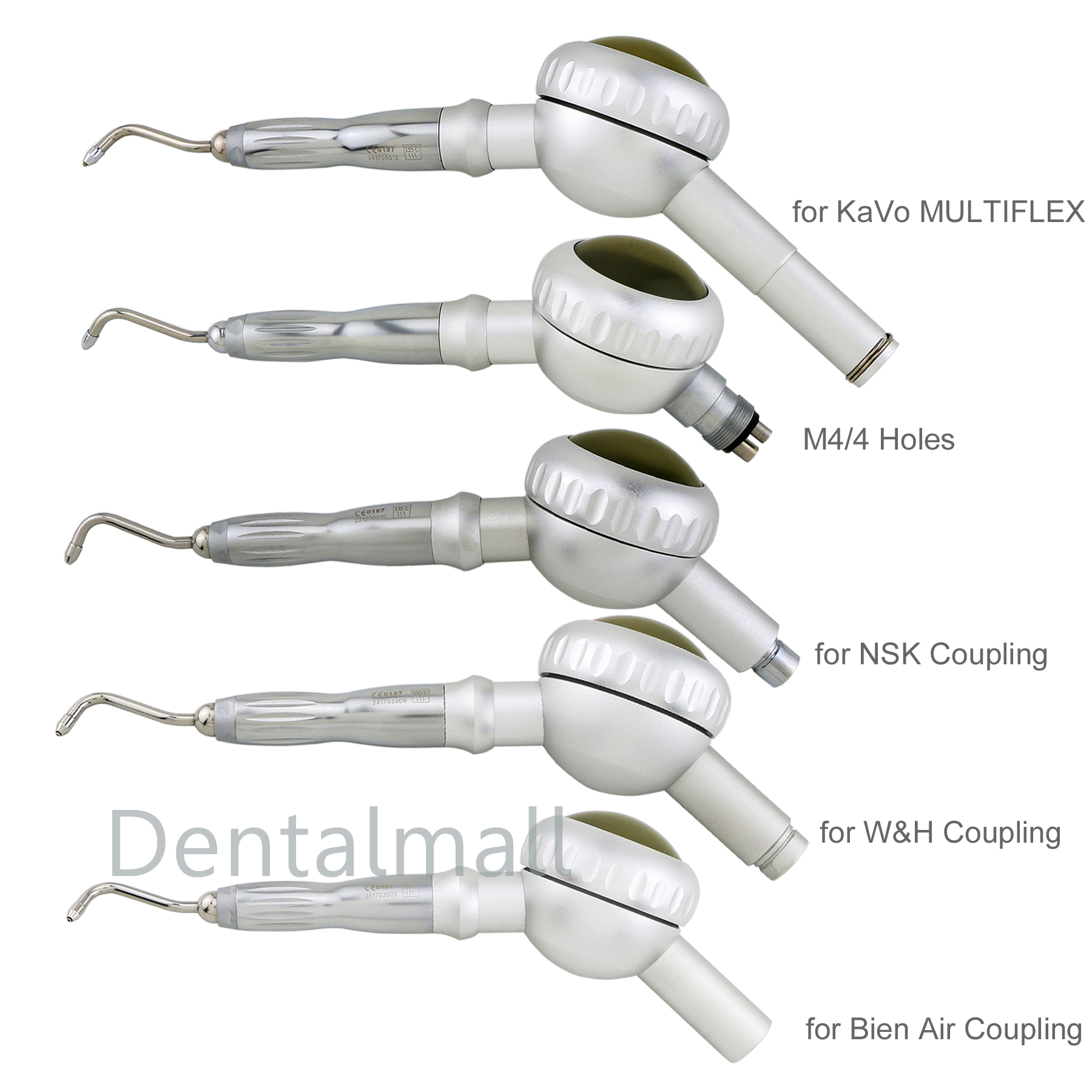 Dental Air Flow Teeth Polishing Prophy Jet Polisher fit Compatible NSK Bien Sirona M4 Anti-retraction Design
