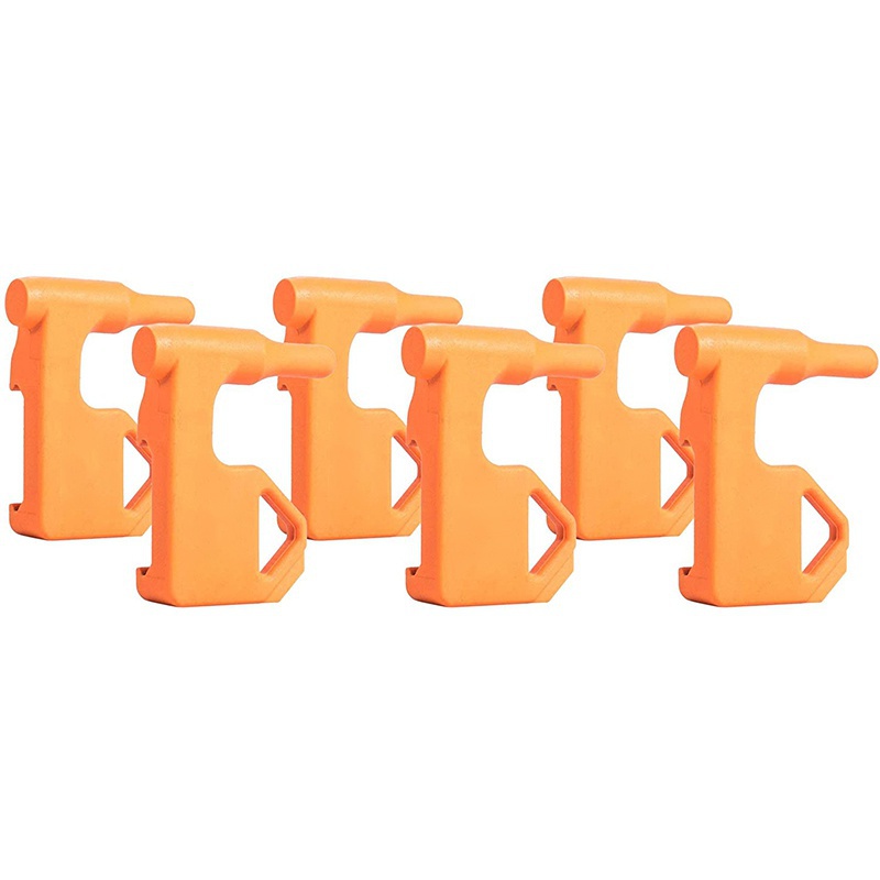 6PCS Tactical Safety Flag Includes Built-in Flat Tool and Sliding Picatinny Rail Adapter Hunting Accessories