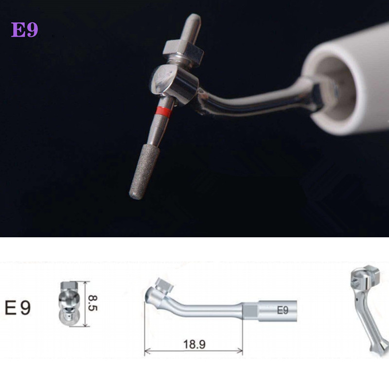 2pcs E9 Dental Scaler Tips For EMS Woodpecker Scaler Handpiece Dental Ultrasonic Scaler Scaling Tip Dental Equipment Dentist