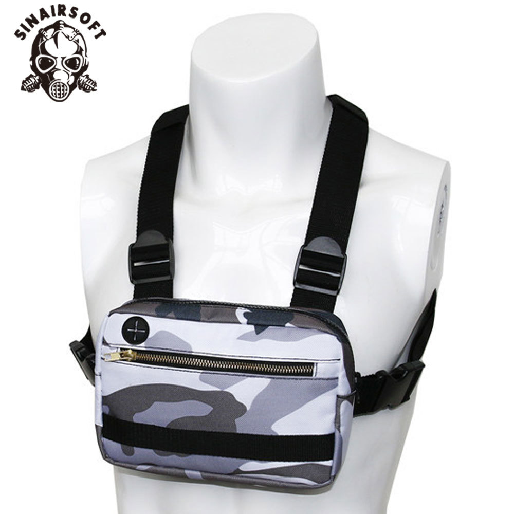 Tactical Airsoft Vest Chest Pouch Multi-Function Waist Bags Tool Pouch With Molle System For Hunting Clothes Apparel Accessories