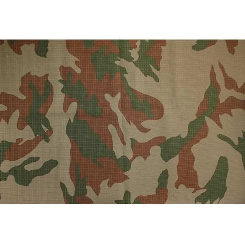 1.5m Width TC Camouflage Fabric Thickened Flame Retardant Wear-resistant Waterproof Printing Clothing DIY Fabric