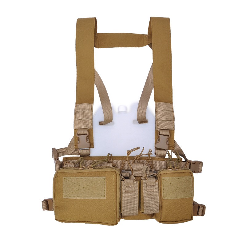 Outdoor tactical multi-functional military enthusiast riding training vest quick-drying vest