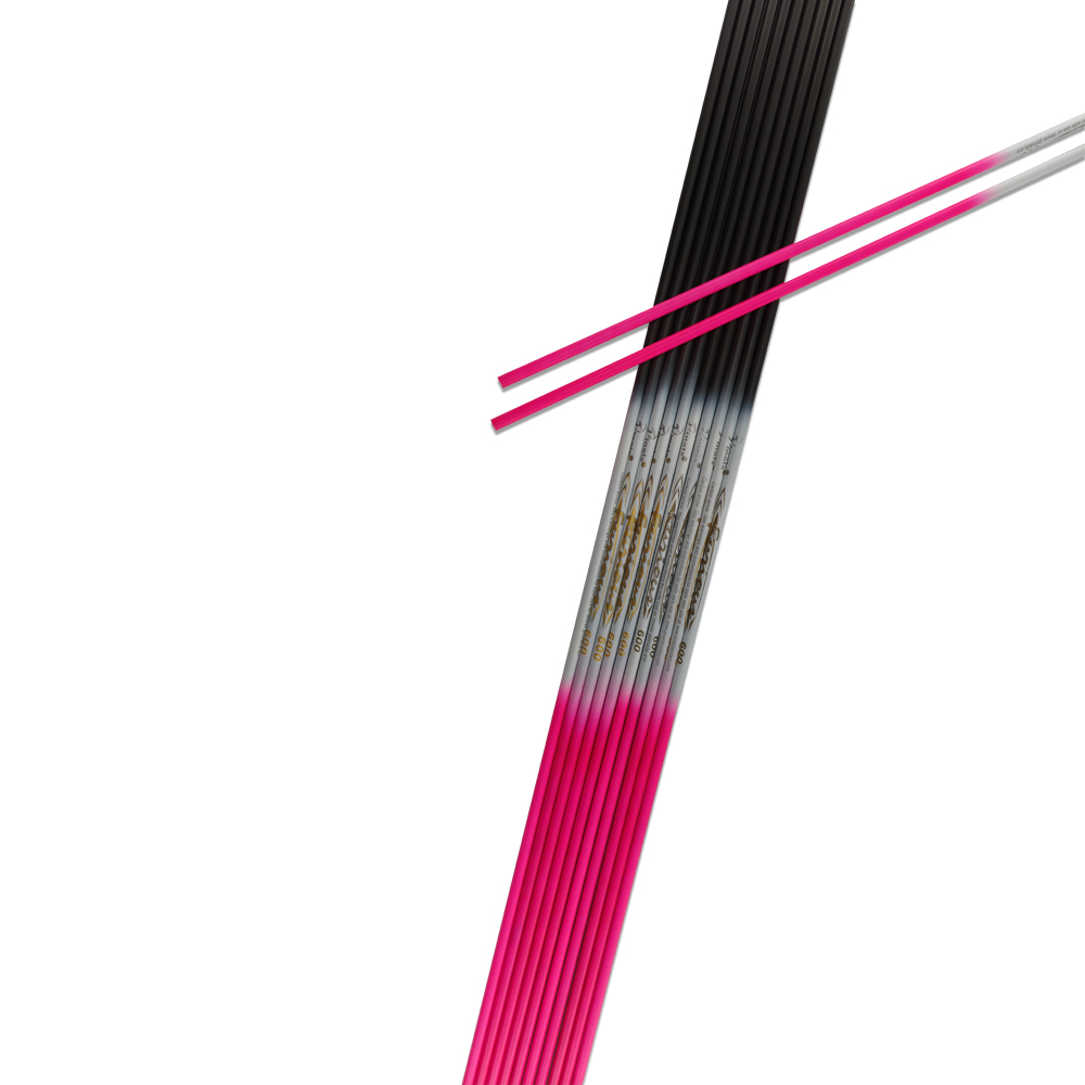 12PCS 0.003+ ID4.2mm 30inch Archery Pink Carbon Arrow Shaft Spine 500 600 700 800 900  Recurve Bow Longbow Shooting Hunting