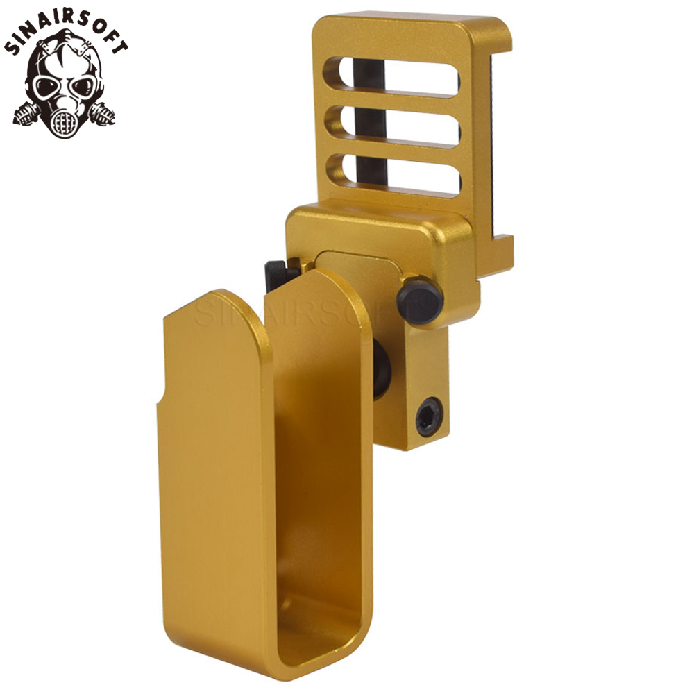 SINAIRSOFT Aluminum Left or Right Hand Holster Insert Block for Glock 1911 CZ Tactical Belt Hunting IPSC USPSA IDPA S-2