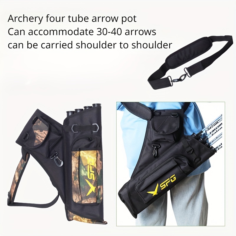 FANDAO Spg Four-Tube Quiver Bow And Arrow Archery Outdoor Quiver Quiver Box Compound Recurve Bow Portable Quiver Matthews Quiver