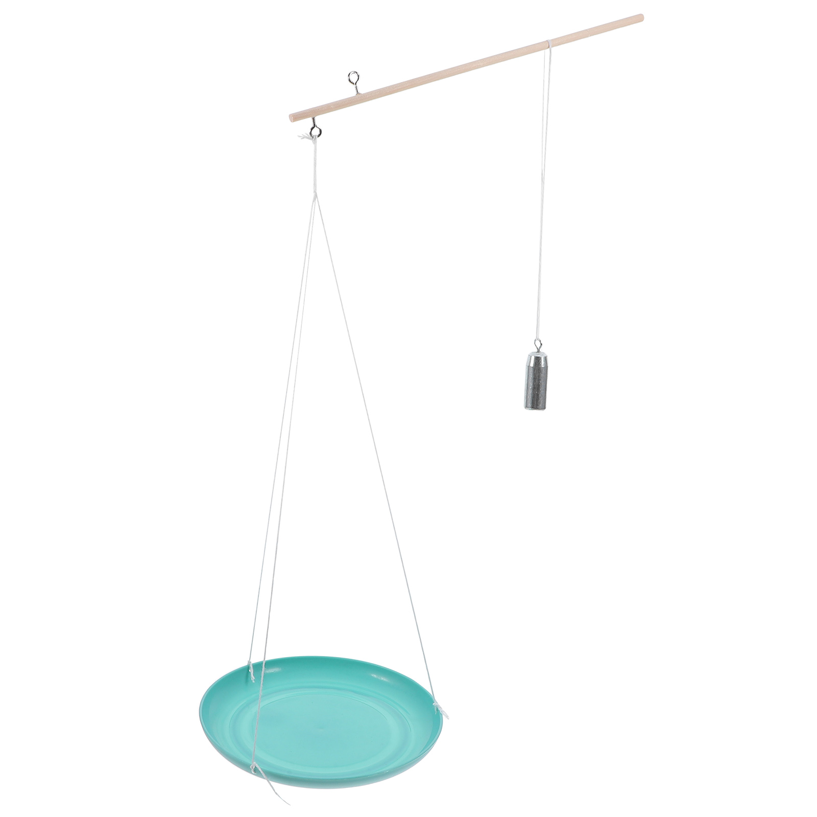 DIY Steelyard Scale Education Science Toy Wood Material Kit Hands On Learning Experimental Tools Safe Reliable Children