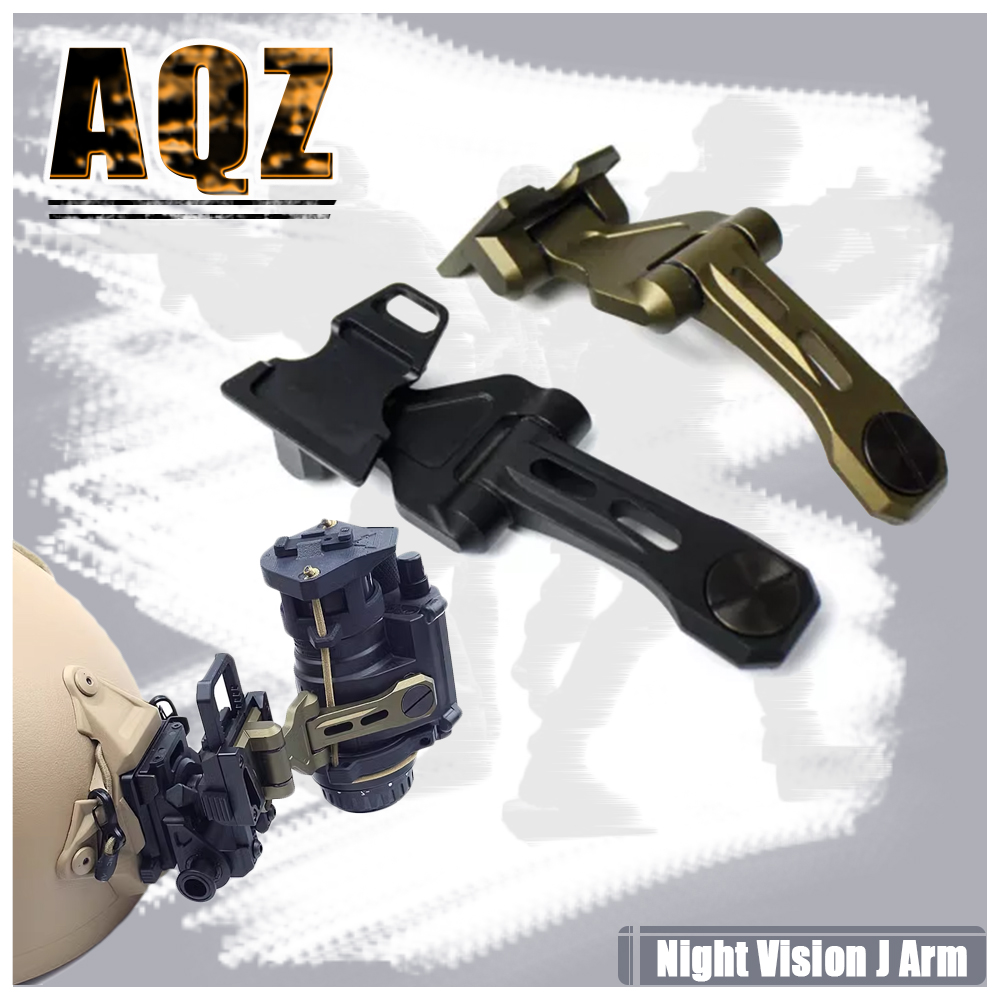 Night Vision J Arm For PVS14 Tactical Dovetail Helmet Mount Articulating