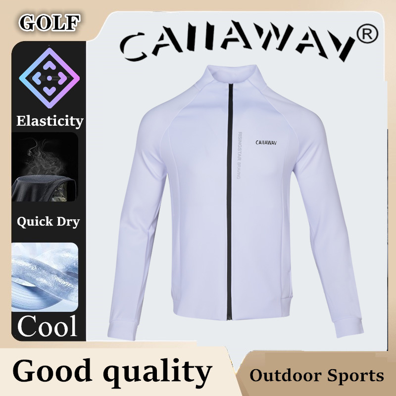Authentic CAIIAWAV Golf Coat Men&#039;s Clothing Coat Sports Leisure Comfortable Long Sleeve GOLF Coat Men&#039;s