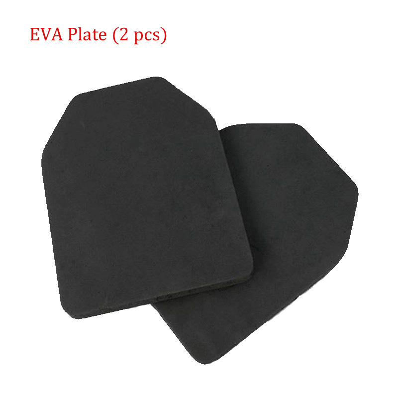 2pcs Tactical JPC Protective EVA Pads Airsoft War Game Body Carrier Vests Shock Plate Foam Hunting Vest 2cm Armor Plates
