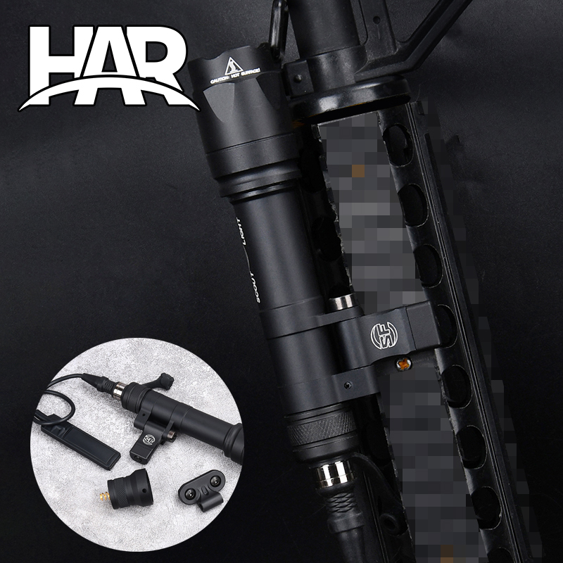 WADSN Airsoft Scout Light M640 Metal LED M640C Weapon Lamp Mount Mlok Keymod Rail M640 M640C Hunting Flashlight