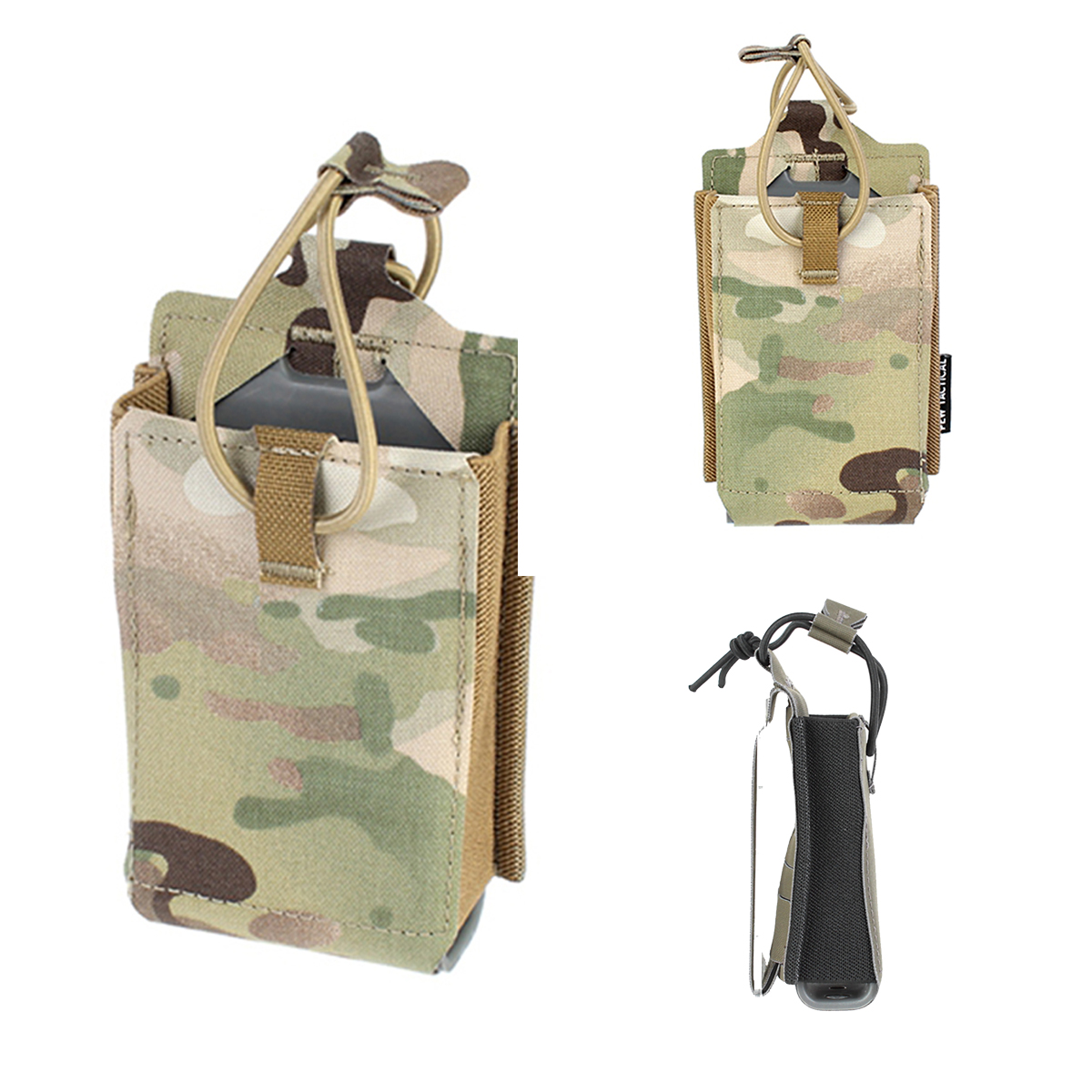 Airsoft Tactical Magazine Pouch, 5.56/7.62 Universal Molle Quick Draw Sleeve, Suitable For Hunting, Paintball Shooting