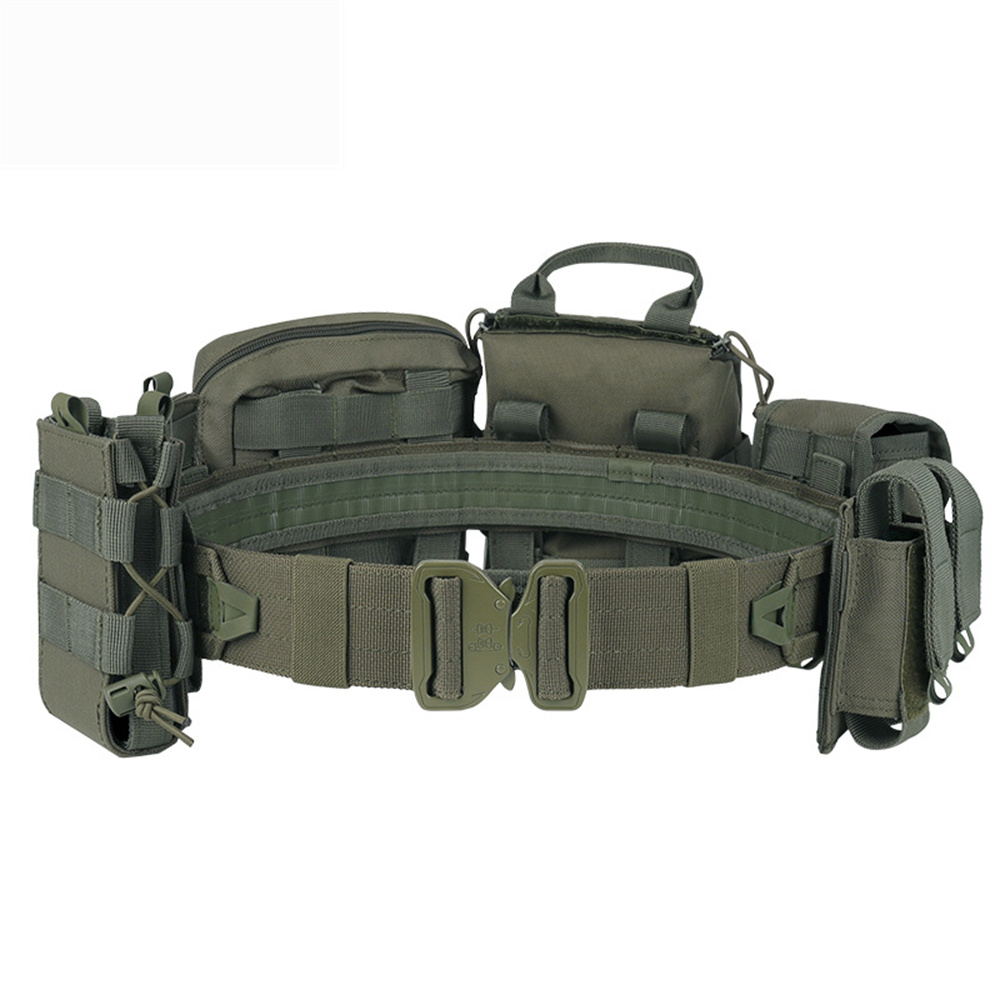 Yakeda Polyester Tactical Belt Outdoor Training Use CP Mag Pouch Hunting Accessories Tactical Belt Duty Belt Taktyczny Pasek