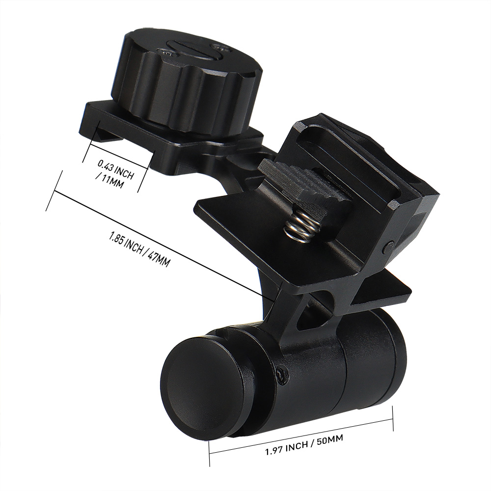 Hunting Night Vision Mount PVS14 NVG Adapter NVM-14 Helmet bracket II for Rhino Mount PVS-14 helmet dump truck HK24-0255