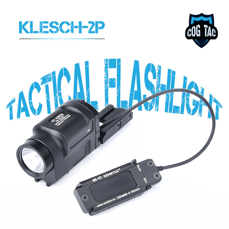 Airsoft Tactical AK47 Hunting Weapon Flashlight Klesch 2U 2P Zenitc AK-SD Upgrade Klesch-1S LED Strobe Scout Light Remote Switch