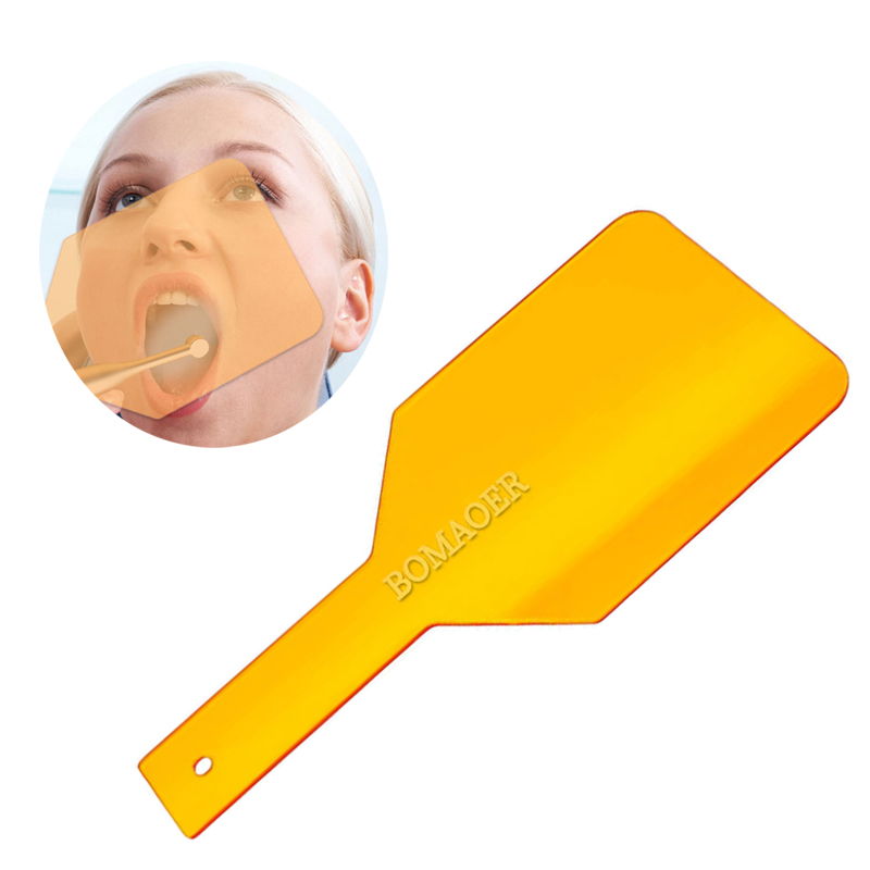 Dental Hand Held Shield Plate Dentist Shade Board Eye Protector Curing Lamp Light Filter Hood Board Dentistry Lab Clinic Tool