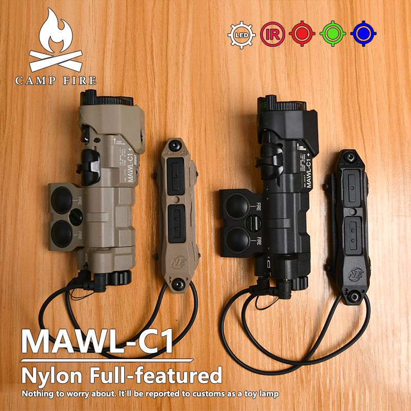 MAWL Nylon full feature version MAWL-C1 AR15 flashlight for 20mm rail
