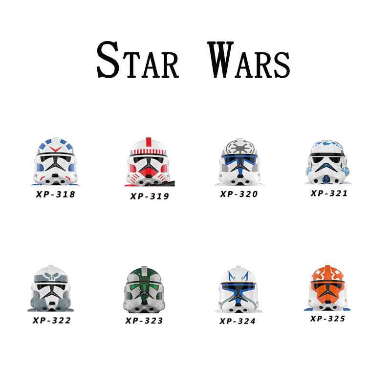 Building Blocks KT1042 Brick Figure Figurines Echo XP318 XP319 XP320 mini action toy figures Assembly Toys XP321 XP322