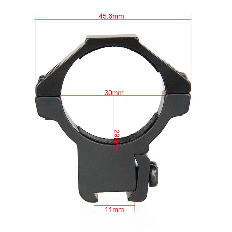 Canis Latrans Tactical airsoft accessories 30mm rifle Scope Mount for 11mm rail for hunting rifle scope GZ24-0123B
