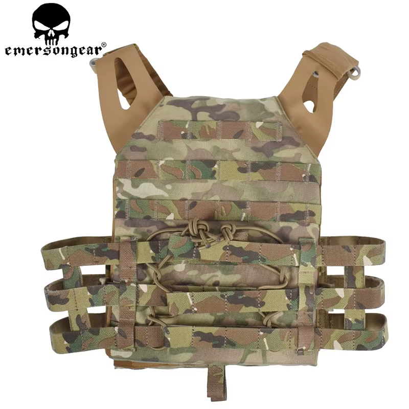 EMERSONGEAR Vest MOLLE JPC Vest Airsoft Paintball Molle Vest Chest Protective Plate Carrier Multi-camo Combat Vest EM7344