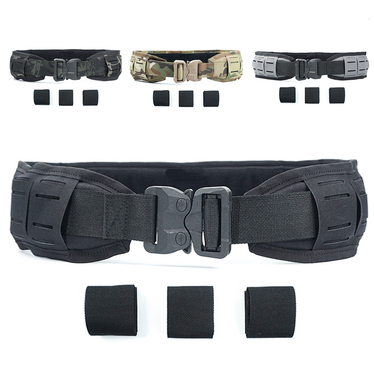 Tactical Lightweight Waistband/Belt Airsoft CS Combat Molle Airsoft Belts Duty Paintball Waist Belt War Game Hunting Accessories
