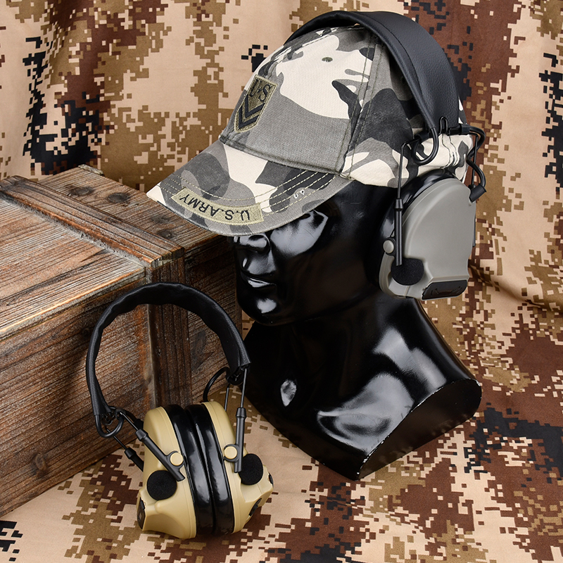 WADSN  III Tactical Headset  Active Pickup Noise Canceling Hearing Protection Airsoft Outdoor Hunting Communication