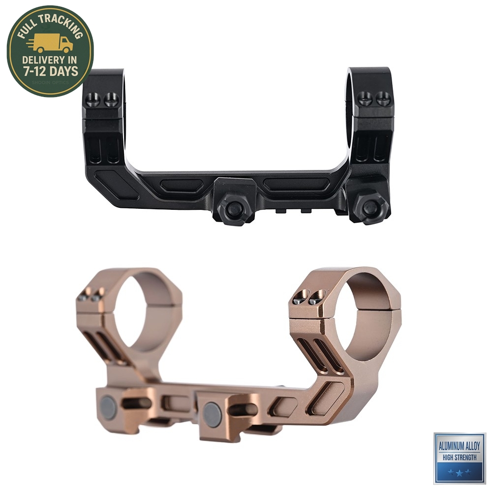 Shooin Optics Scope 30mm Tube Ring 20mm Mount Precision aluminum alloy